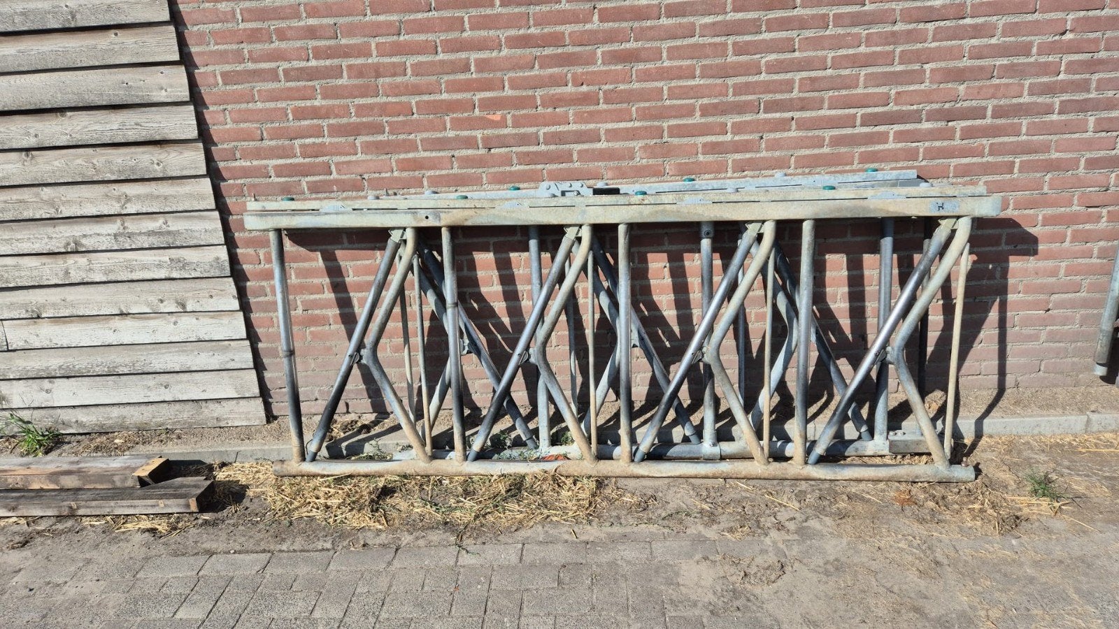 te koop aangeboden: gea veiligheidsvoerhek, Dieren en Toebehoren, Toebehoren, 4 paarden of pony's of meer