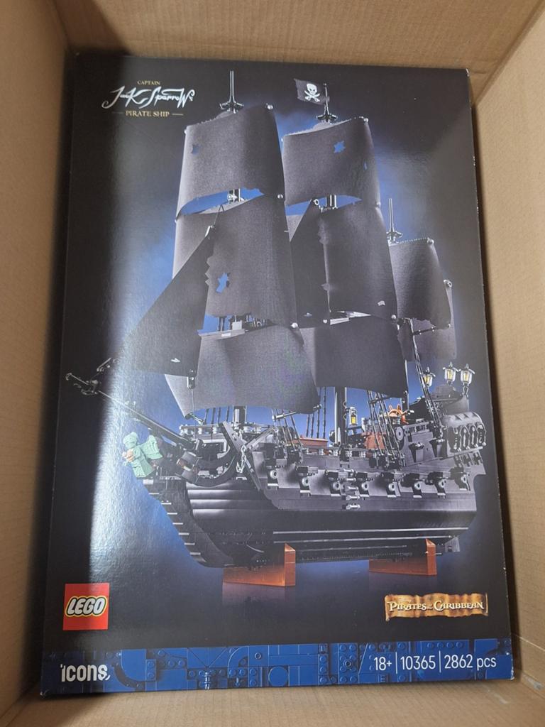 Lego Icons 10365 Pirates of the Caribbean Black Pearl, Lego, Nieuw, Ophalen of Verzenden, Complete set