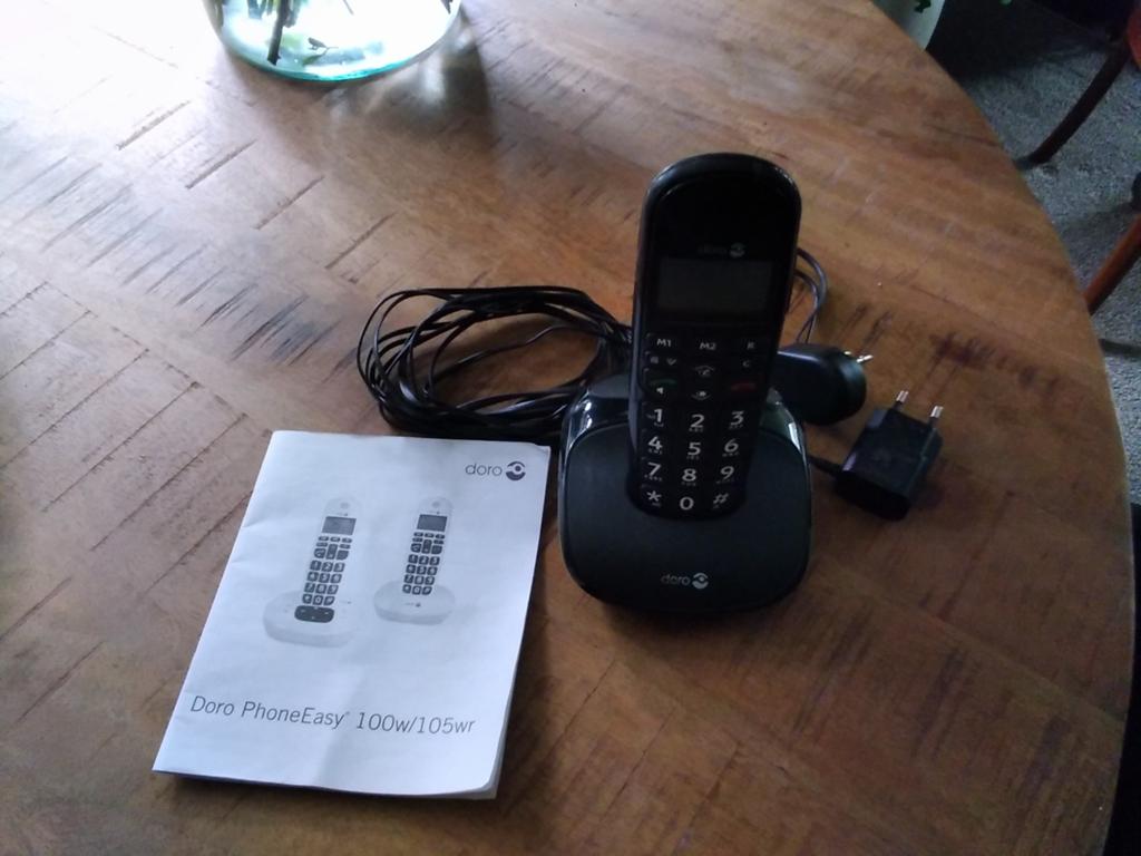 Senioren telefoon, Ophalen, Nieuw, 1 handset