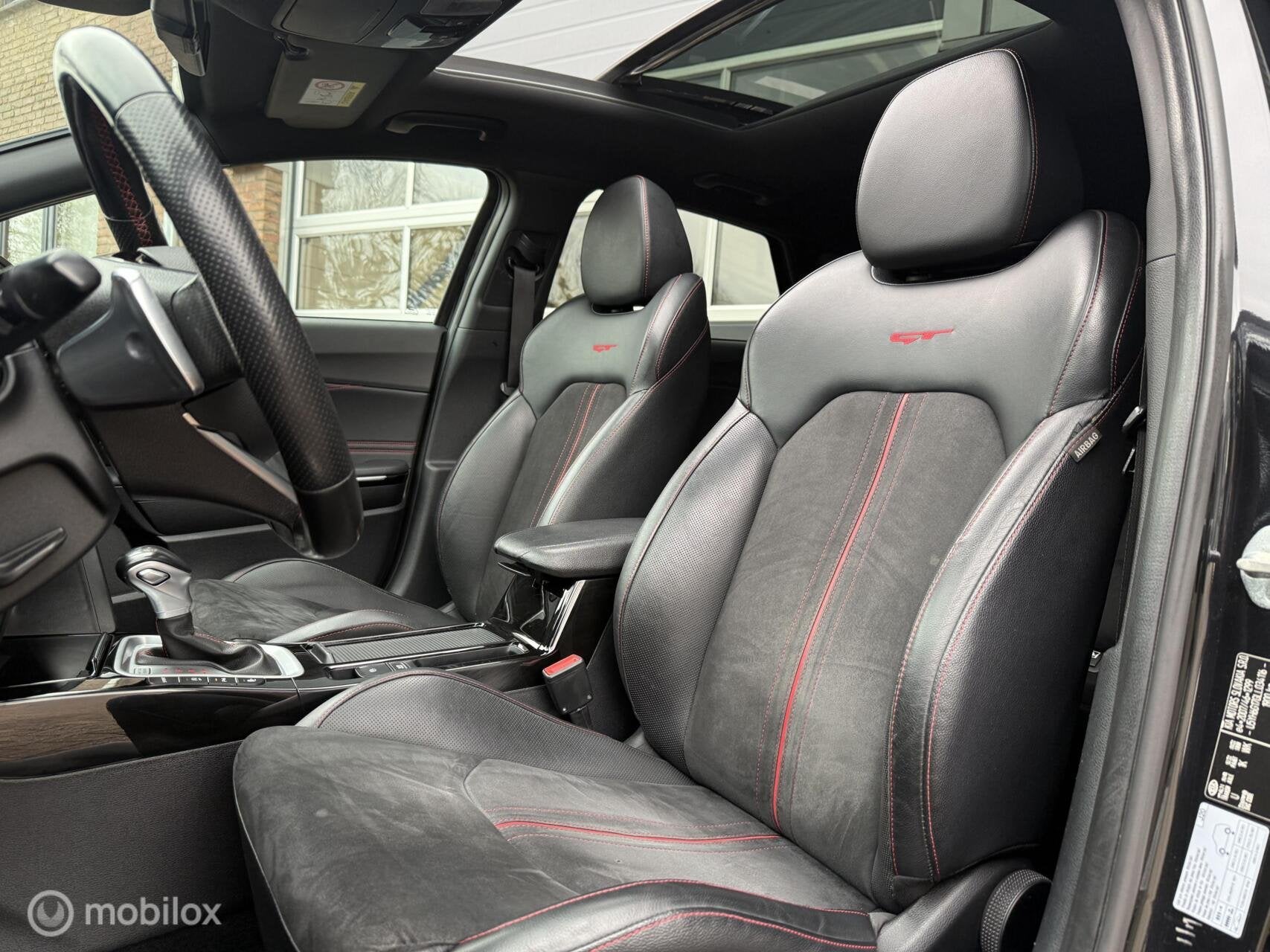 Kia ProCeed 1.6 T-GDI GT Schuifdak Alcantara ACC Navi Carpla, Auto's, 15 km/l, Zwart, Leder, 204 pk