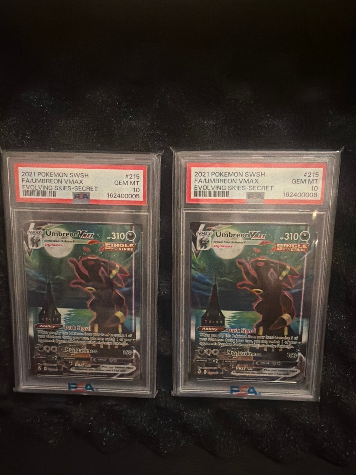1x PSA10 Umbreon VMAX Alt Art Evolving Skies, Ophalen, Nieuw, Losse kaart