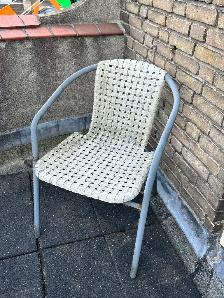 Set van 2 tuinstoelen, Ophalen, Gebruikt, Kunststof