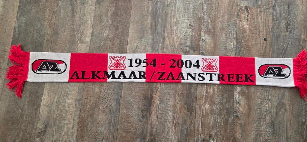 Sjaal AZ Alkmaar, Verzamelen, Ophalen of Verzenden, Zo goed als nieuw, AZ, Vaantje of Sjaal