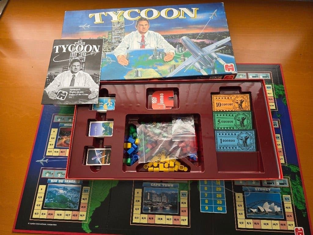 Tycoon bordspel, Drie of vier spelers, Ophalen of Verzenden, Zo goed als nieuw, Jumbo