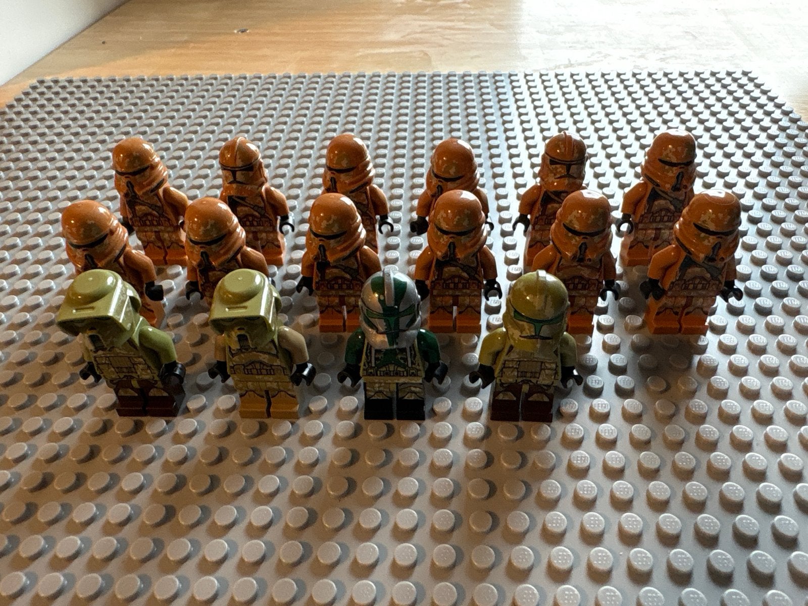 Lego Star Wars Clones geonosis en kashyyk met commnder gree, Lego, Star Wars, Lego, Ophalen of Verzenden