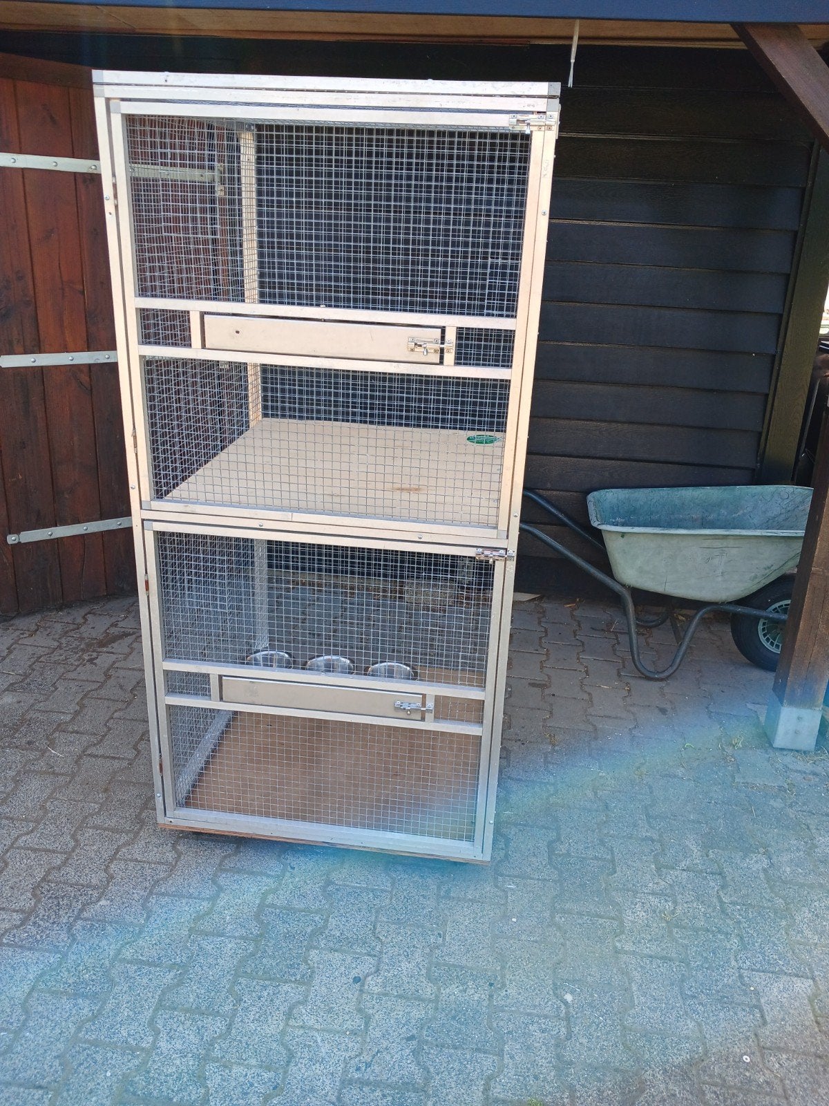 Voliere kooi aluminium, Ophalen, Aluminium, Volière