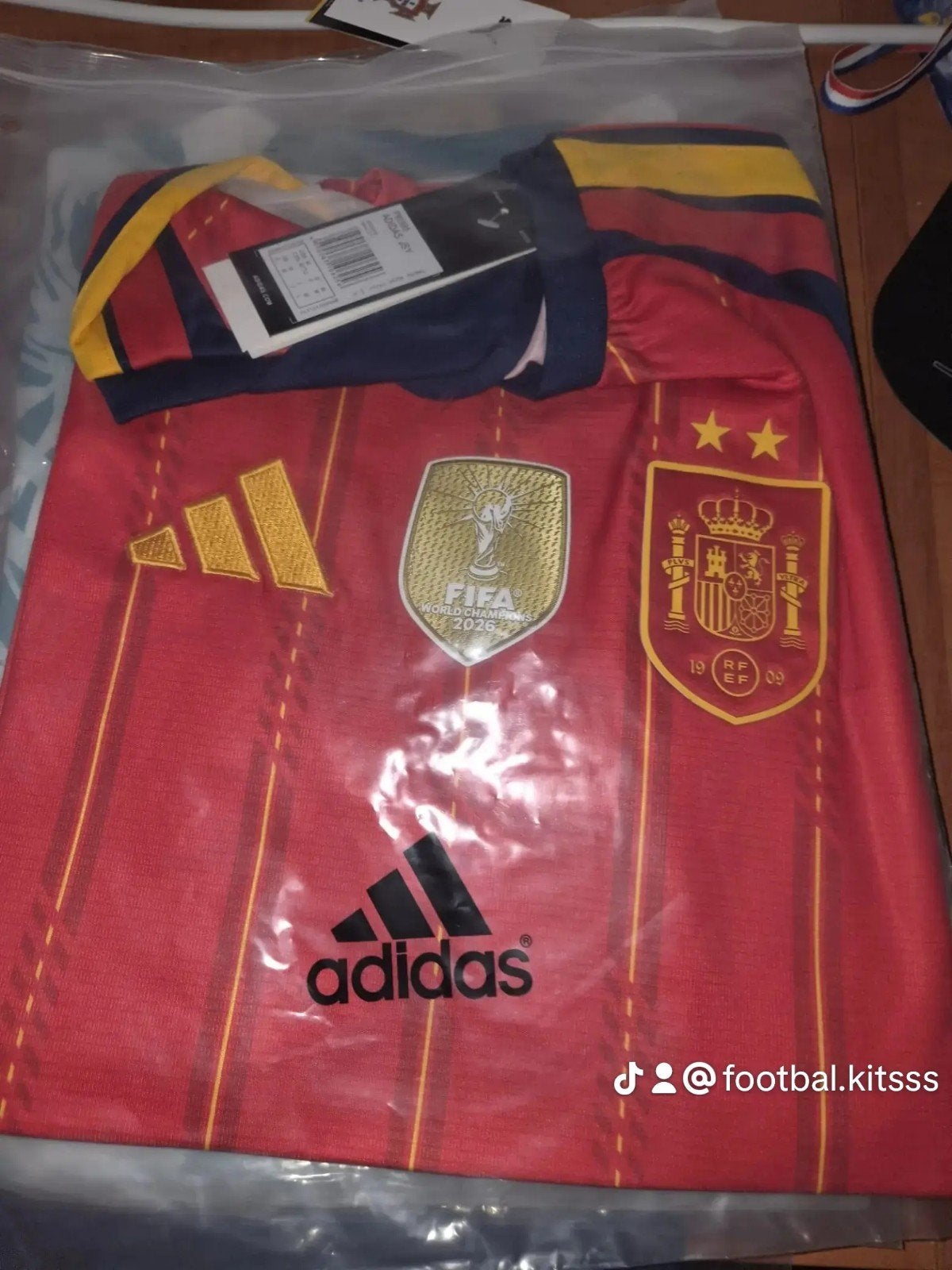 Voetbalshirts Spanje en Frankrijk en portugal - Nieuw met la, Shirt, Nieuw, Maat M, Ophalen of Verzenden