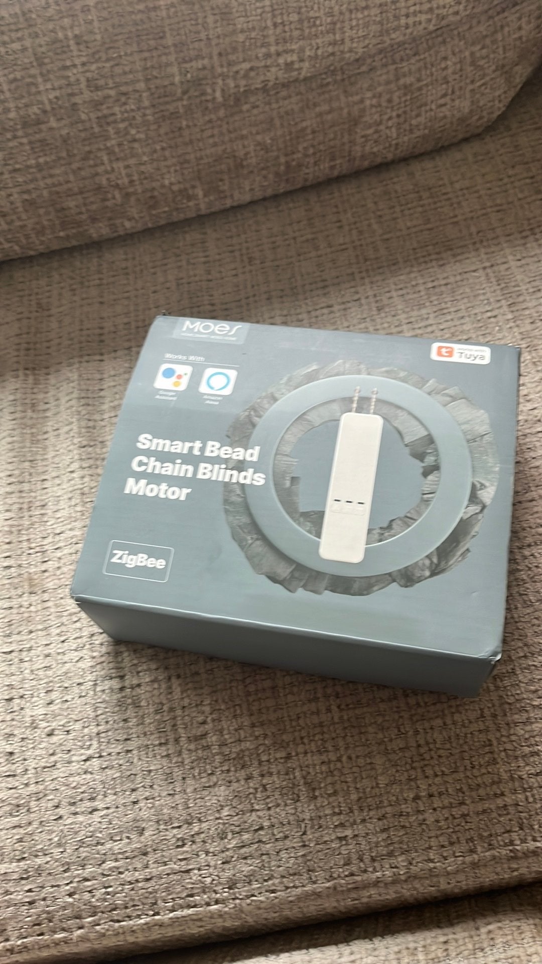 Moes smart bead chain blinds motor gordijnen, Ophalen