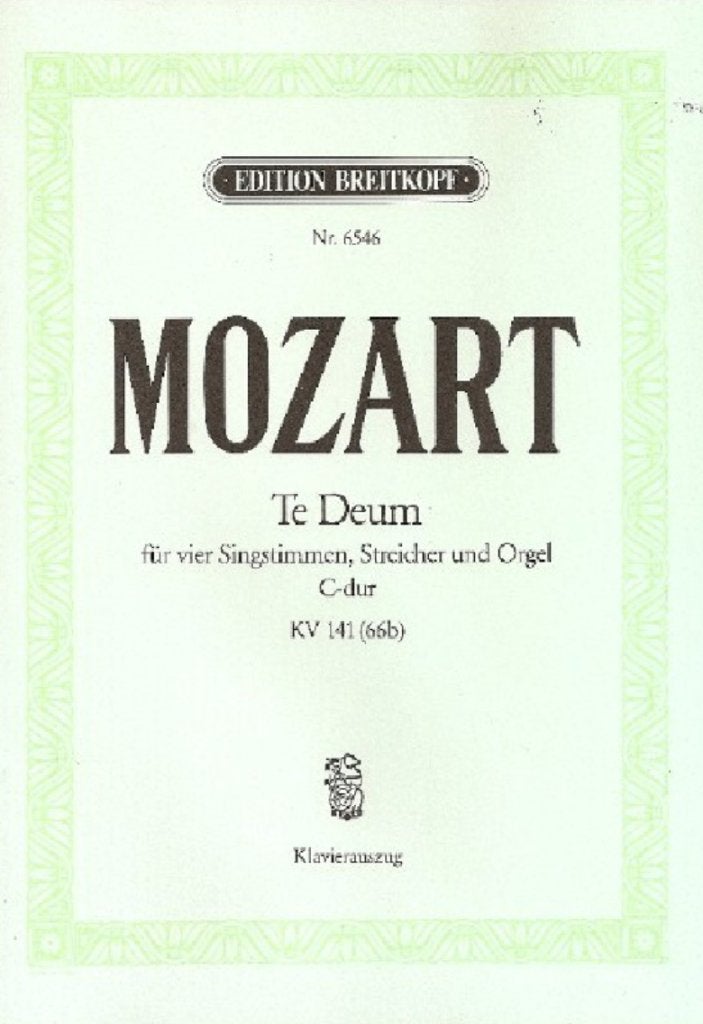 Mozart Te Deum KV141, Klassiek, Ophalen of Verzenden, Zo goed als nieuw, Artiest of Componist