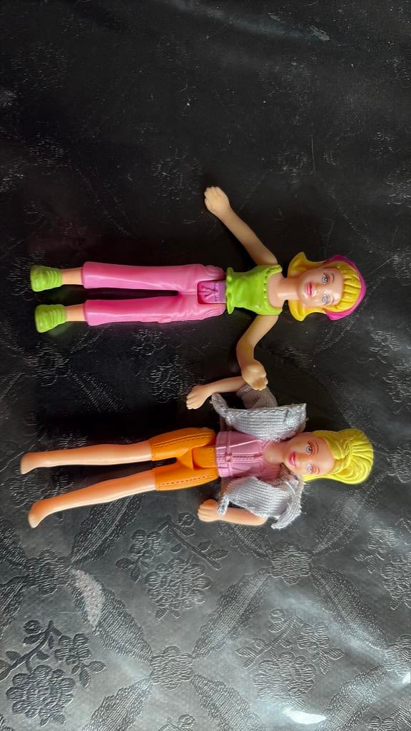 2 Polly Pocket poppetjes 03/04 McDonalds, Ophalen of Verzenden, Gebruikt