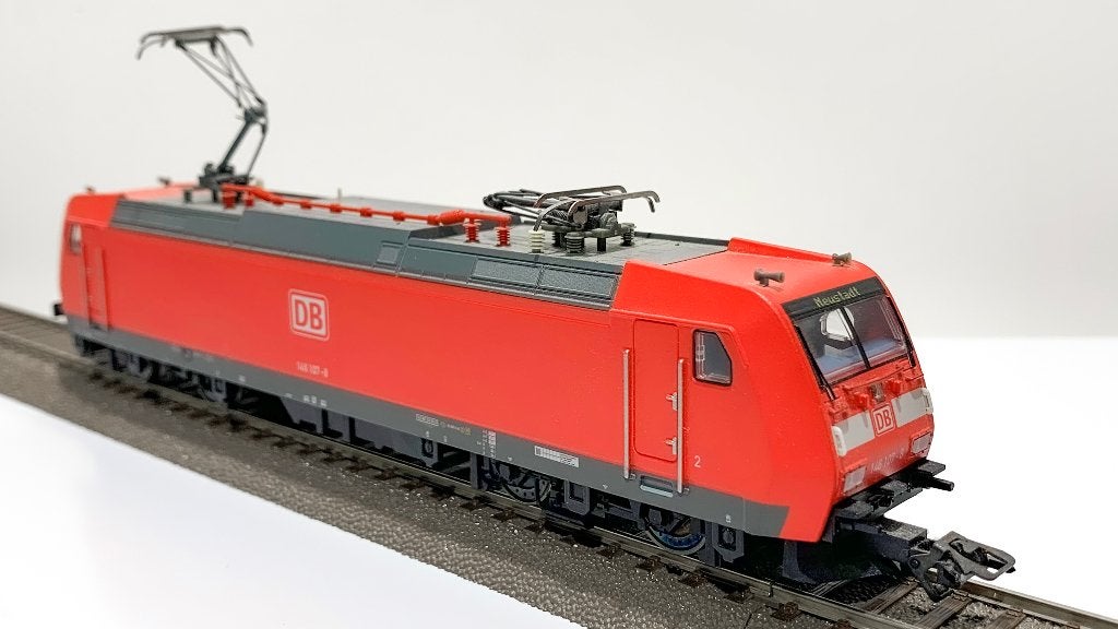 TRIX: E-lok 146 107-8 DIGITAAL voor H0-spoor, Ophalen, Gebruikt, Trix, Gelijkstroom