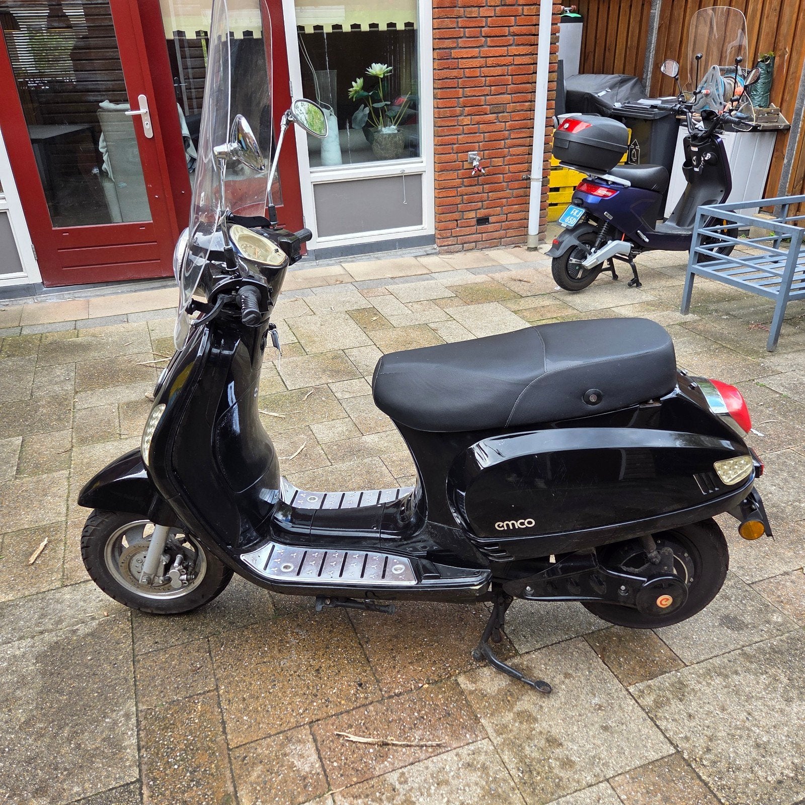 Emco Novantic Bromscooter 25km/u - 2 accus - Bouwjaar 201, Fietsen en Brommers, Ophalen, Gebruikt, Elektrisch, Overige merken