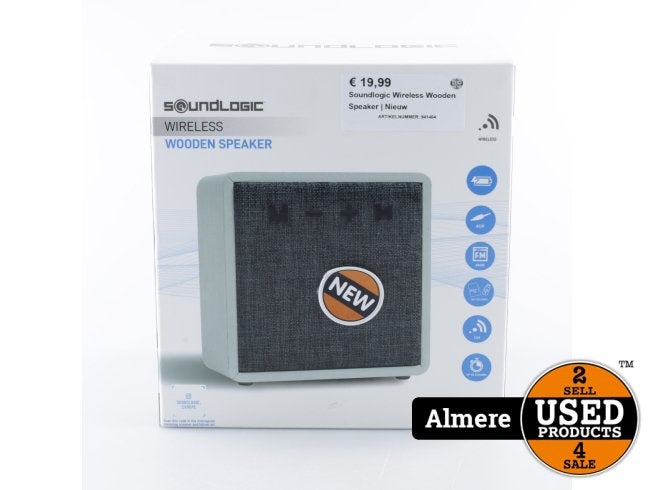 Soundlogic Wireless Wooden Speaker | Nieuw, Flex Ltd., Nieuw, https://flex.com/contact-us, Nobelstraat 10, 5807 GA Oostrum LB, Limburg, Nederland