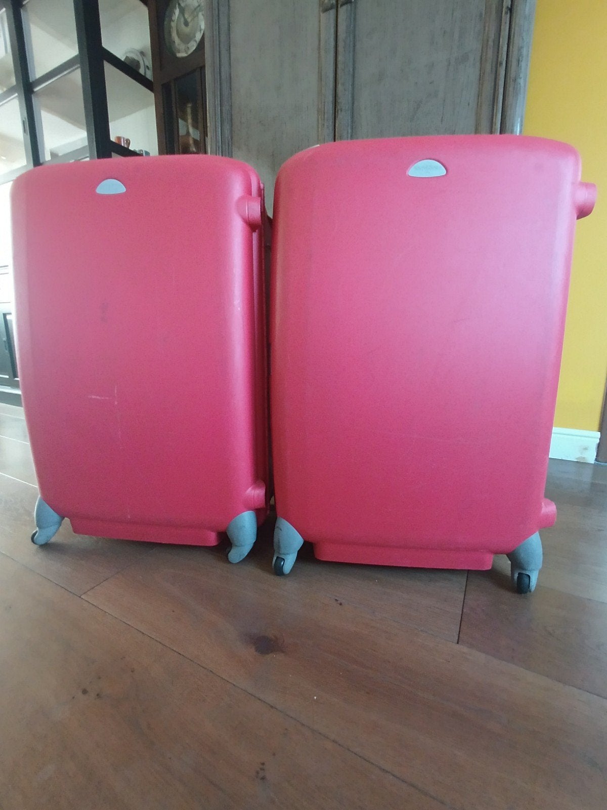 Samsonite Grote Reiskoffer Met Vier Wielen, Ophalen