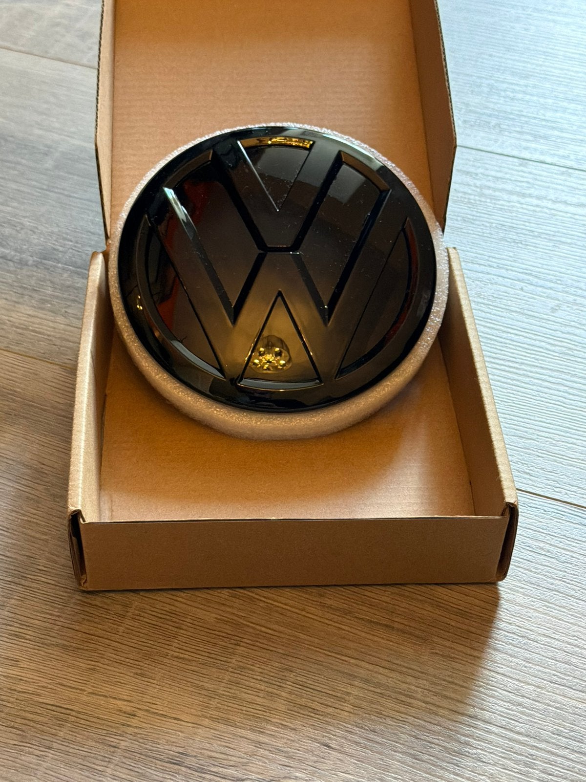 Vw logo zwart voorzijde, Ophalen of Verzenden, Zo goed als nieuw