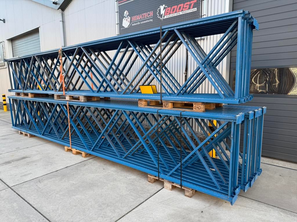 Palletstelling 7,5 meter | zware staanders | dexion Speedloc, Ophalen, Zo goed als nieuw