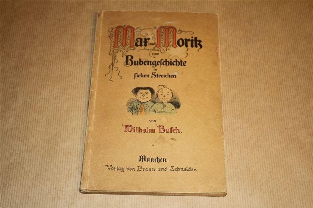 Max und Moritz. Eine Bubengeschichte., Ophalen of Verzenden, Gelezen, Europa