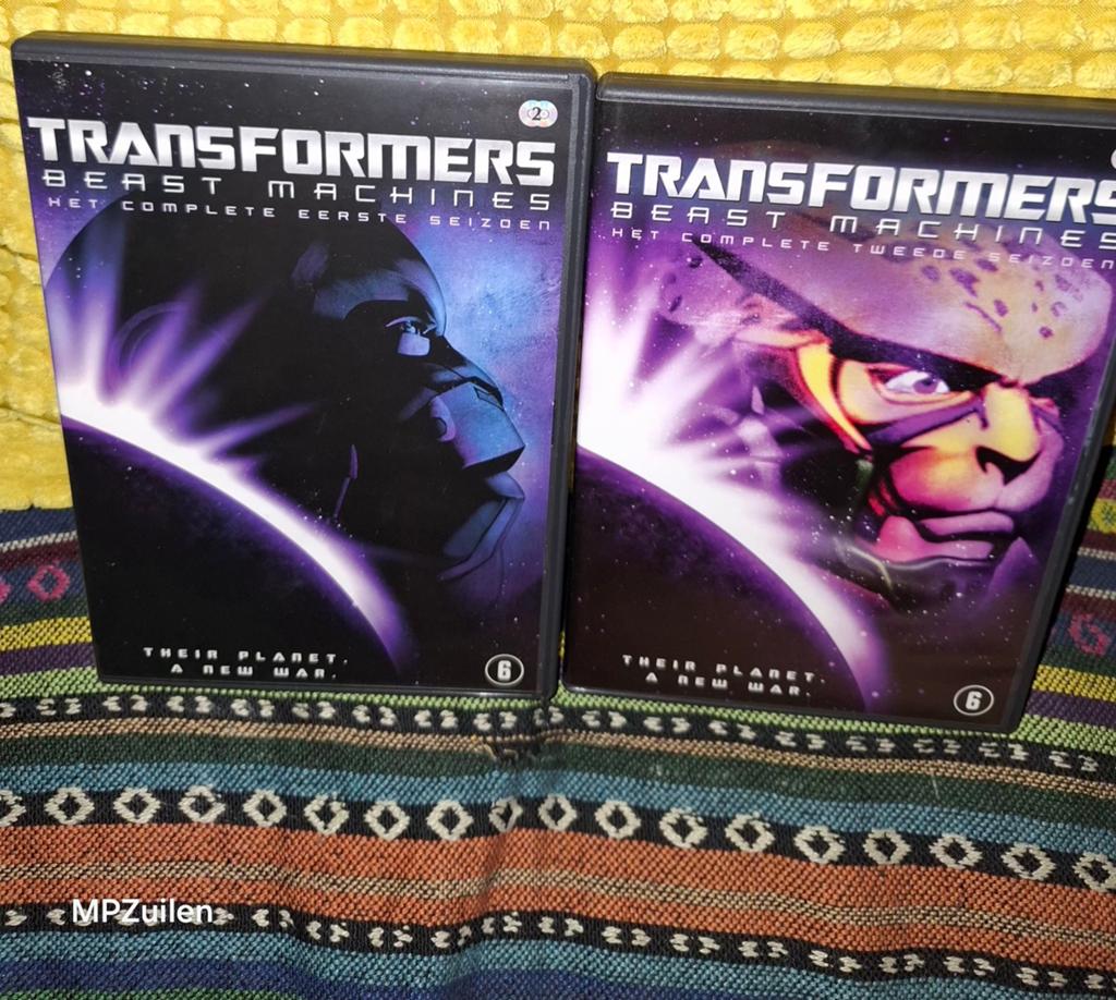 Transformers Beast Machines  .. seizoen 1 & 2, Vanaf 6 jaar, Ophalen of Verzenden, Zo goed als nieuw