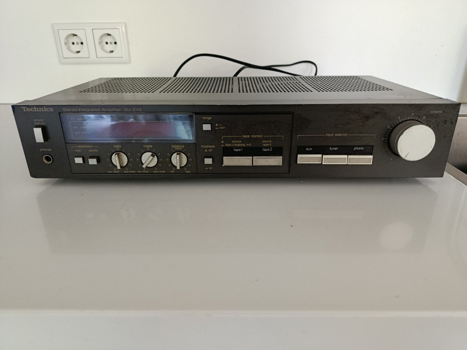Technics SU-Z45 Stereo Geïntegreerde Versterker, Overige merken, Gebruikt, Ophalen of Verzenden, 60 tot 120 watt