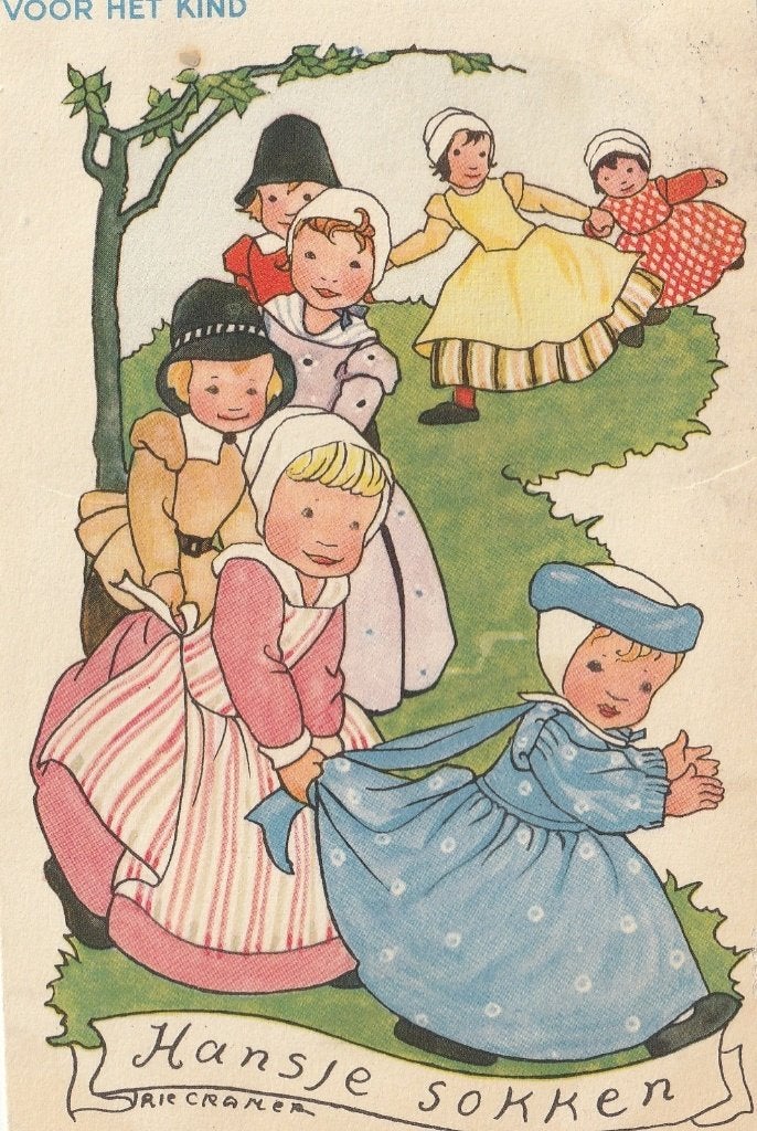 VOOR HET KIND RIE CRAMER UIT 1953  KAART IS INGEKORT KO312, Ophalen of Verzenden, Voor 1920