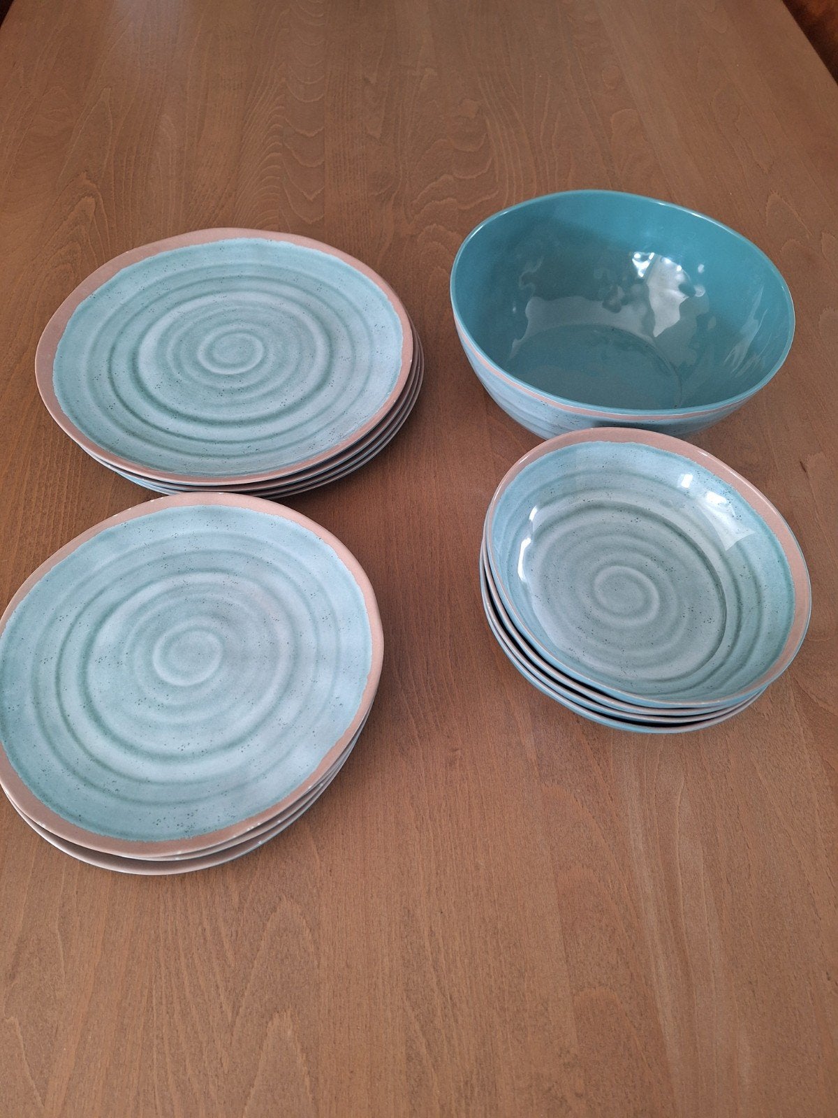 Camping servies, Ophalen, Gebruikt