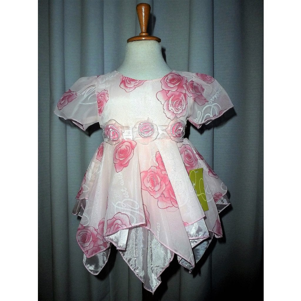 Nieuw ! Maat 74-80 Roze Prinsessenjurk / Feest / Doopjurk, Ophalen of Verzenden, Nieuw, Meisje, Jurkje of Rokje