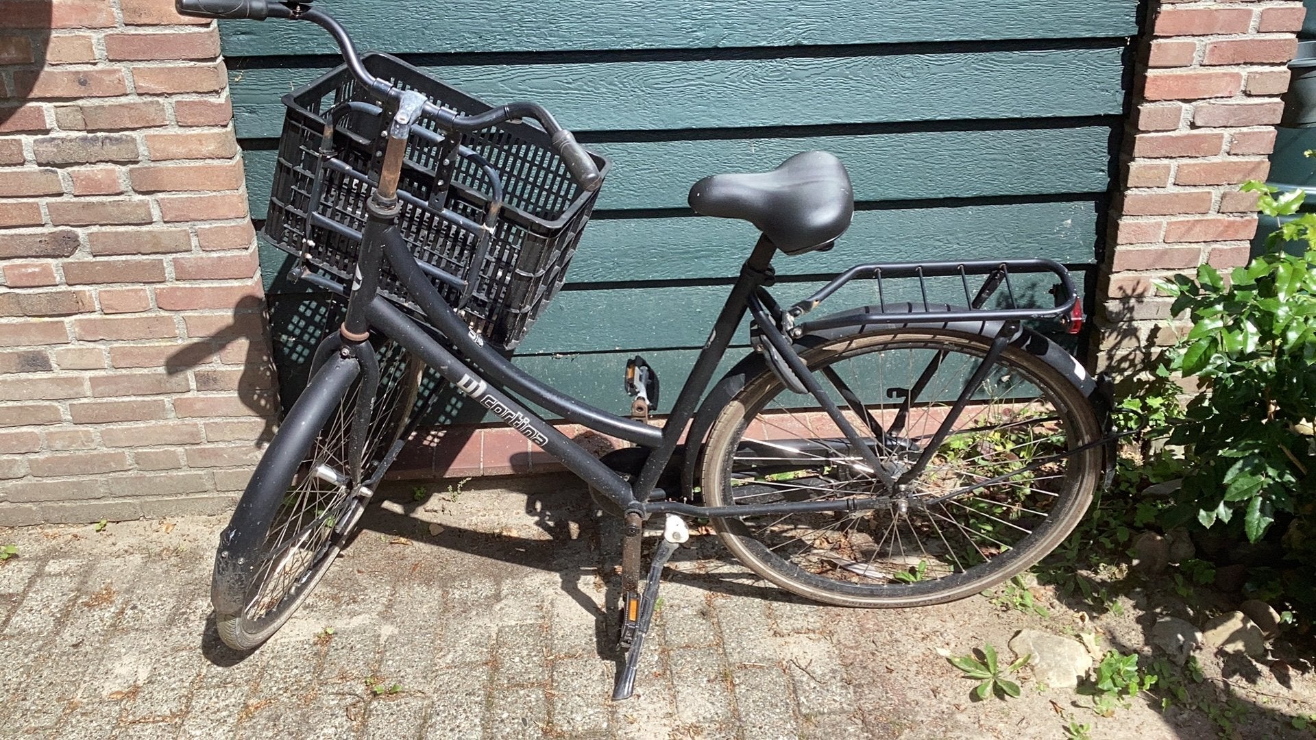 Wegens overcompleet: prima Cortina stadsfiets!, Ophalen, Gebruikt, Terugtraprem