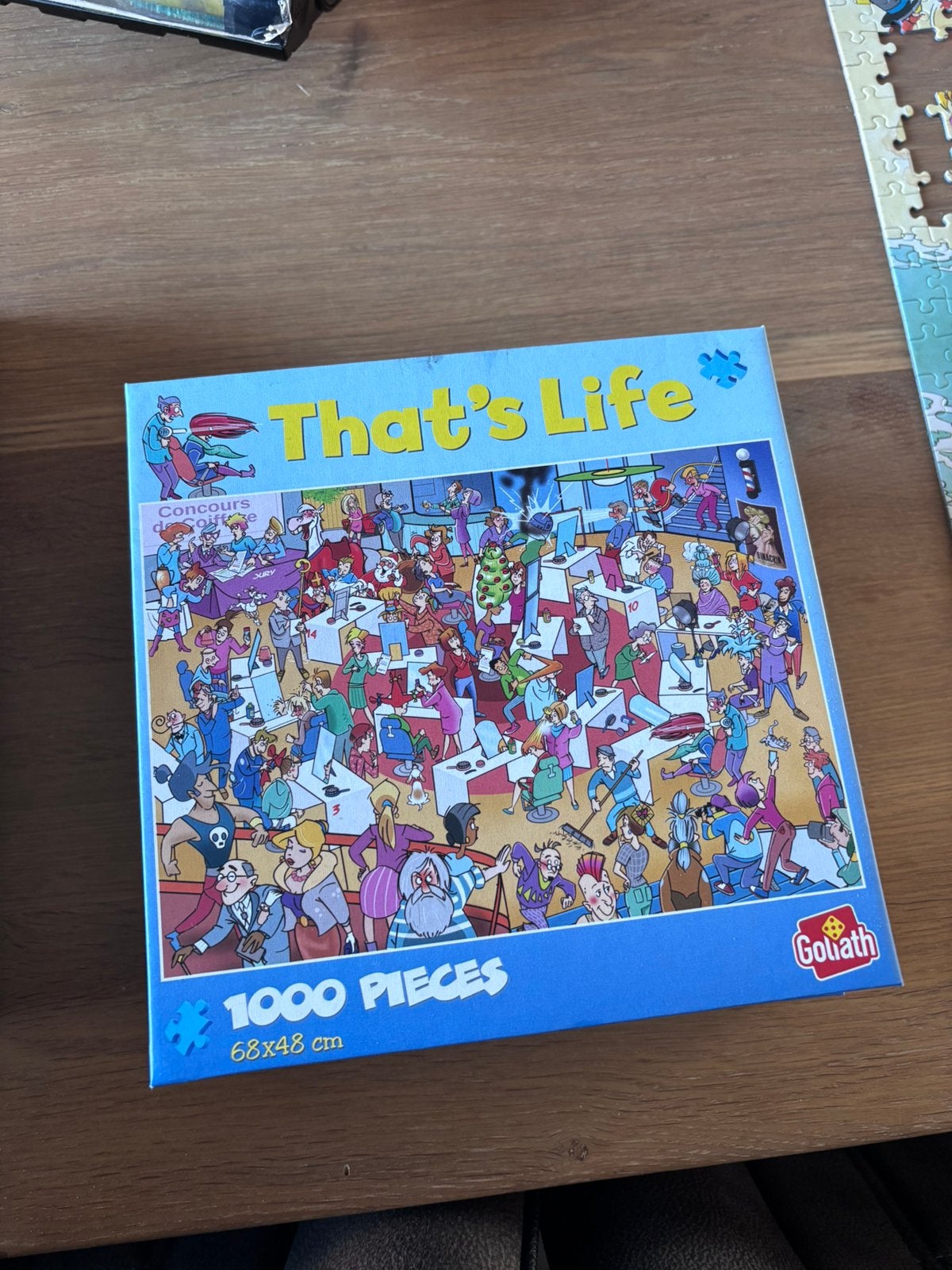 2 x That’s life puzzel 1000 stukjes, Ophalen, 500 t/m 1500 stukjes, Zo goed als nieuw