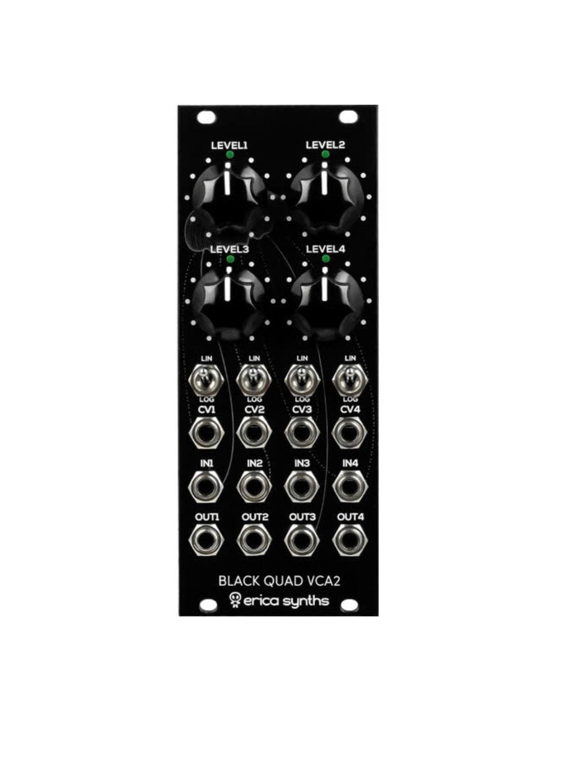 Erica Synths Black Quad VCA2 Eurorack Module, Muziek en Instrumenten, Ophalen of Verzenden, Zo goed als nieuw