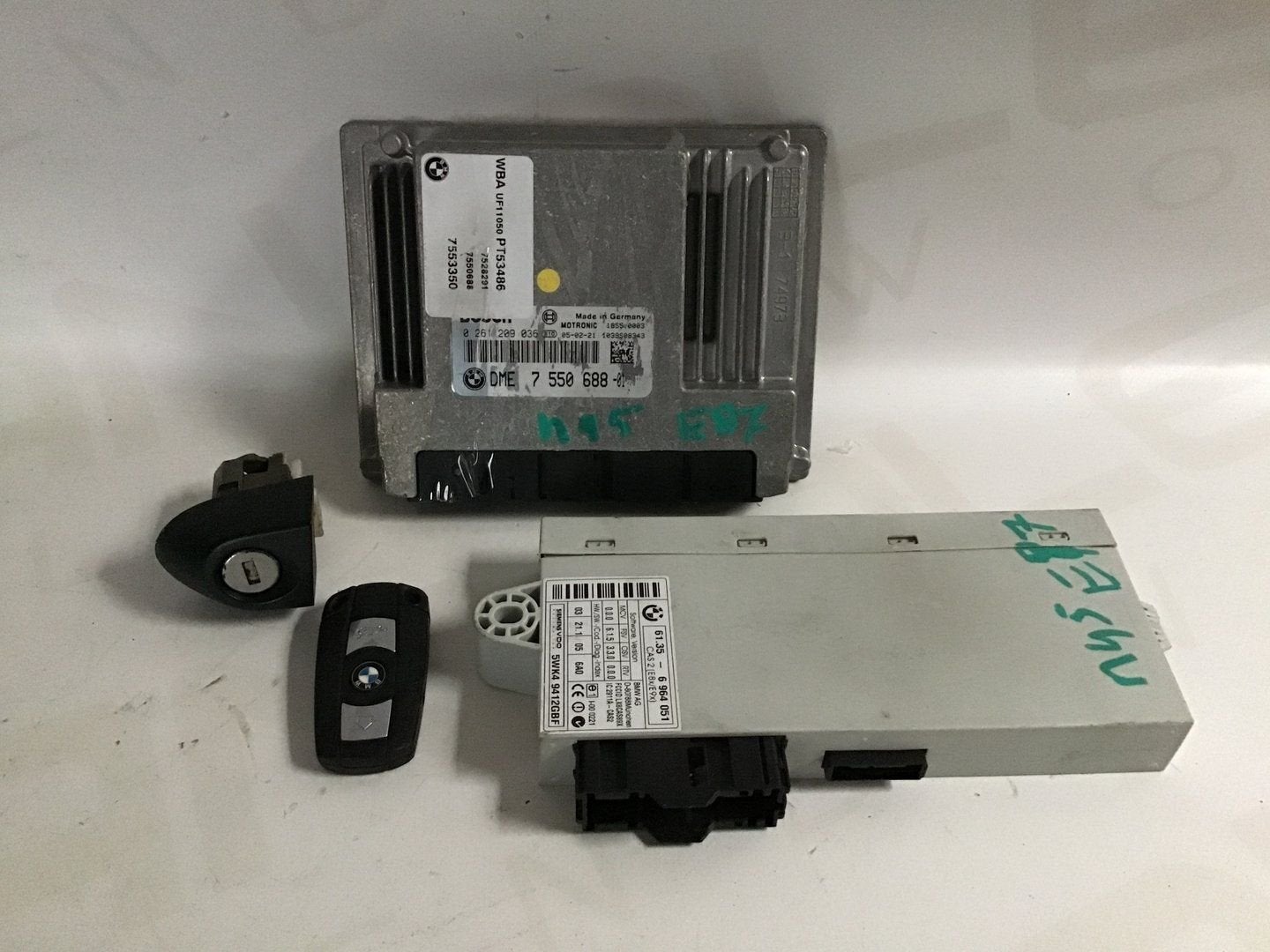 Computer motormanagement set N45 BMW E87 DME 7550688, Auto-onderdelen, Gebruikt, -, -, Ophalen of Verzenden