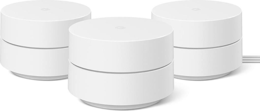 3 delig Google WiFi - Multiroom WiFi - Mesh WiFi - DualBand, Computers en Software, WiFi-versterkers, Ophalen of Verzenden, Gebruikt