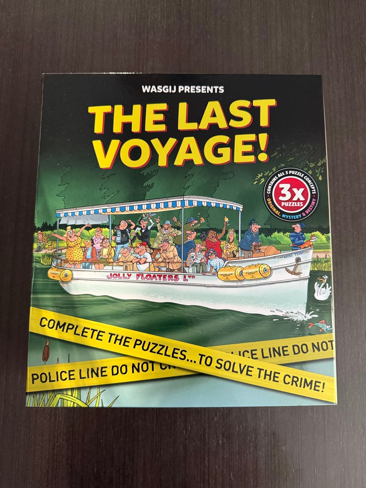Wasgij The Last Voyage Puzzel - 3 in 1, Ophalen of Verzenden, 500 t/m 1500 stukjes, Zo goed als nieuw, Legpuzzel