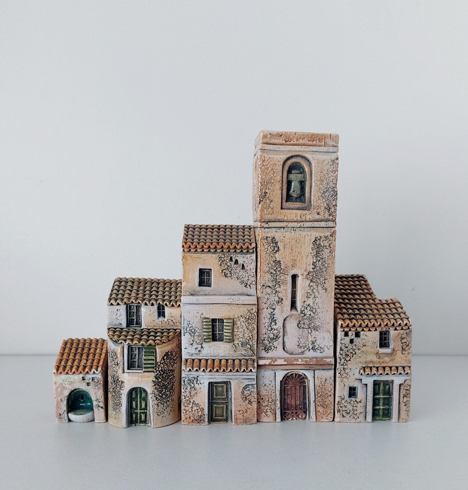 Gault~miniatuur Franse huisjes, Ophalen of Verzenden
