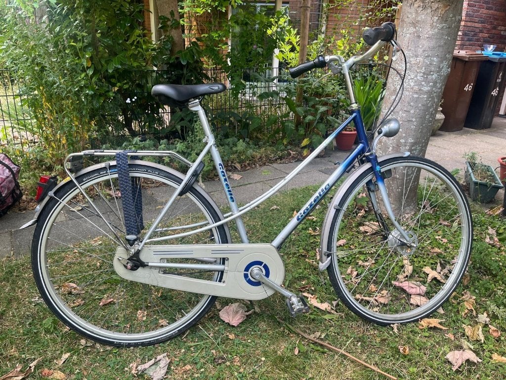 Dames fiets Gazelle framemaat 53, 7 versnellingen + fietstas, Ophalen, Versnellingen, Schijfrem, Gazelle