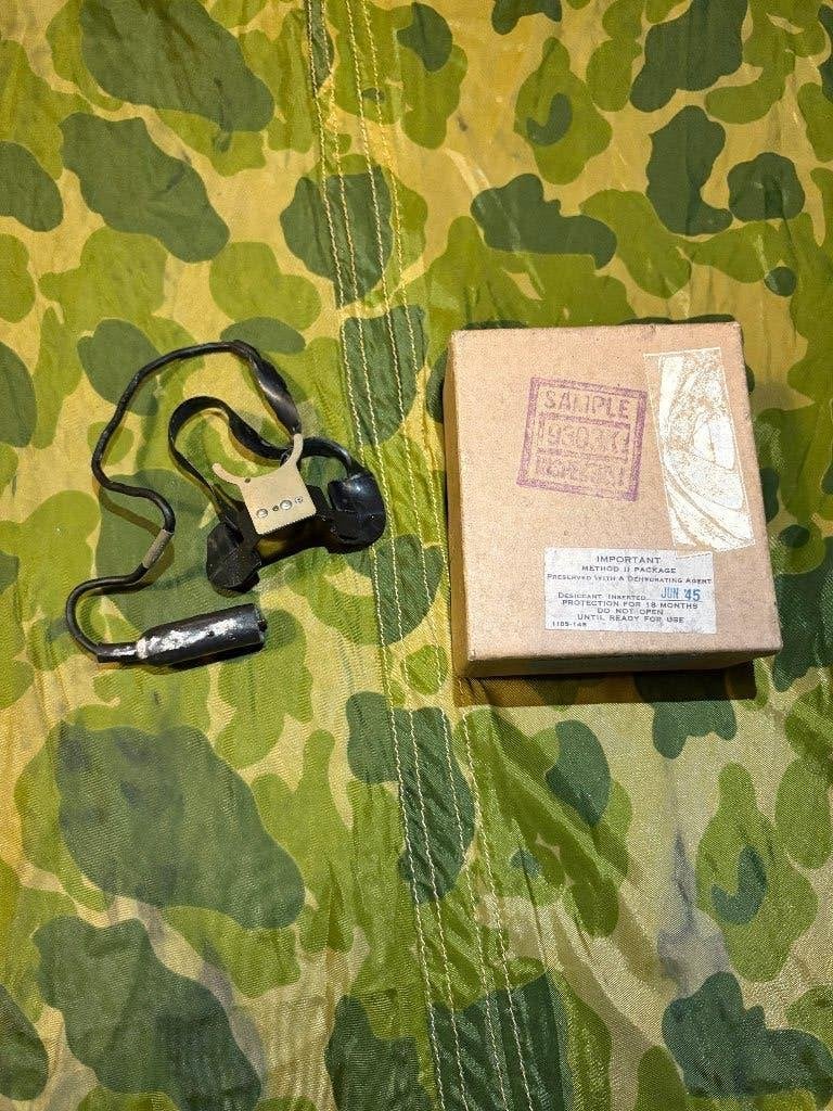 Tweede wereldoorlog US navy gasmask adapter 1945, Ophalen of Verzenden, Marine, Amerika, Overige typen