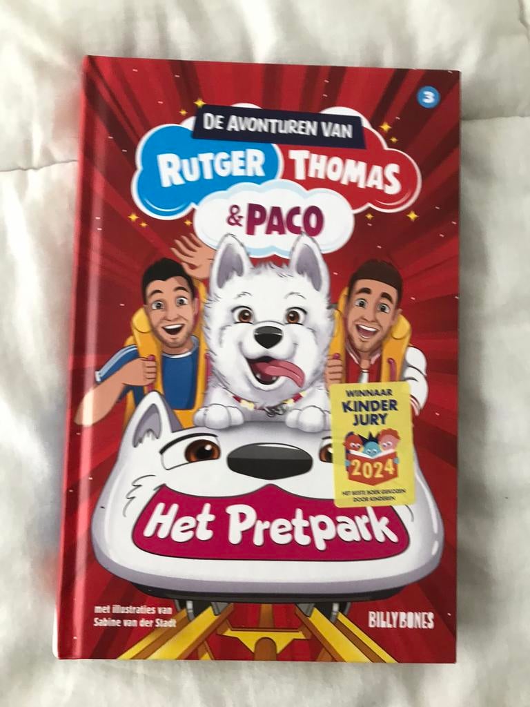 Rutger & Thomas en Paco het avonturen van het pretpark, Ophalen of Verzenden, Zo goed als nieuw