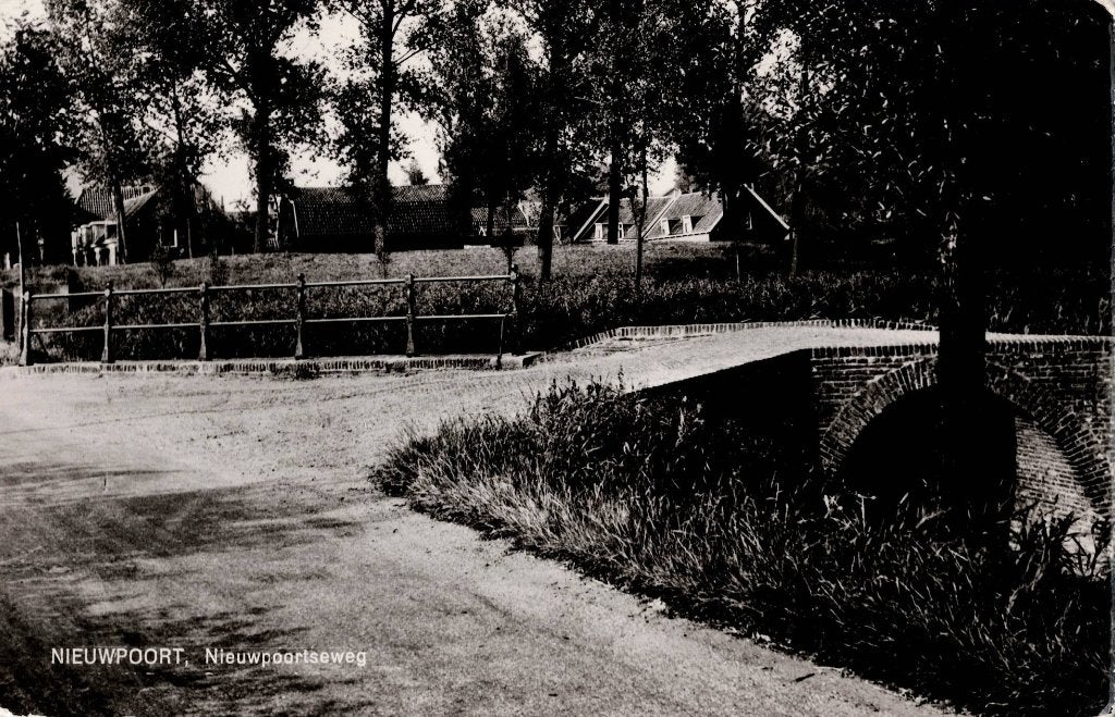 Nieuwpoort – Nieuwpoortseweg., Verzamelen, Ophalen of Verzenden, 1960 tot 1980, Ongelopen, Zuid-Holland