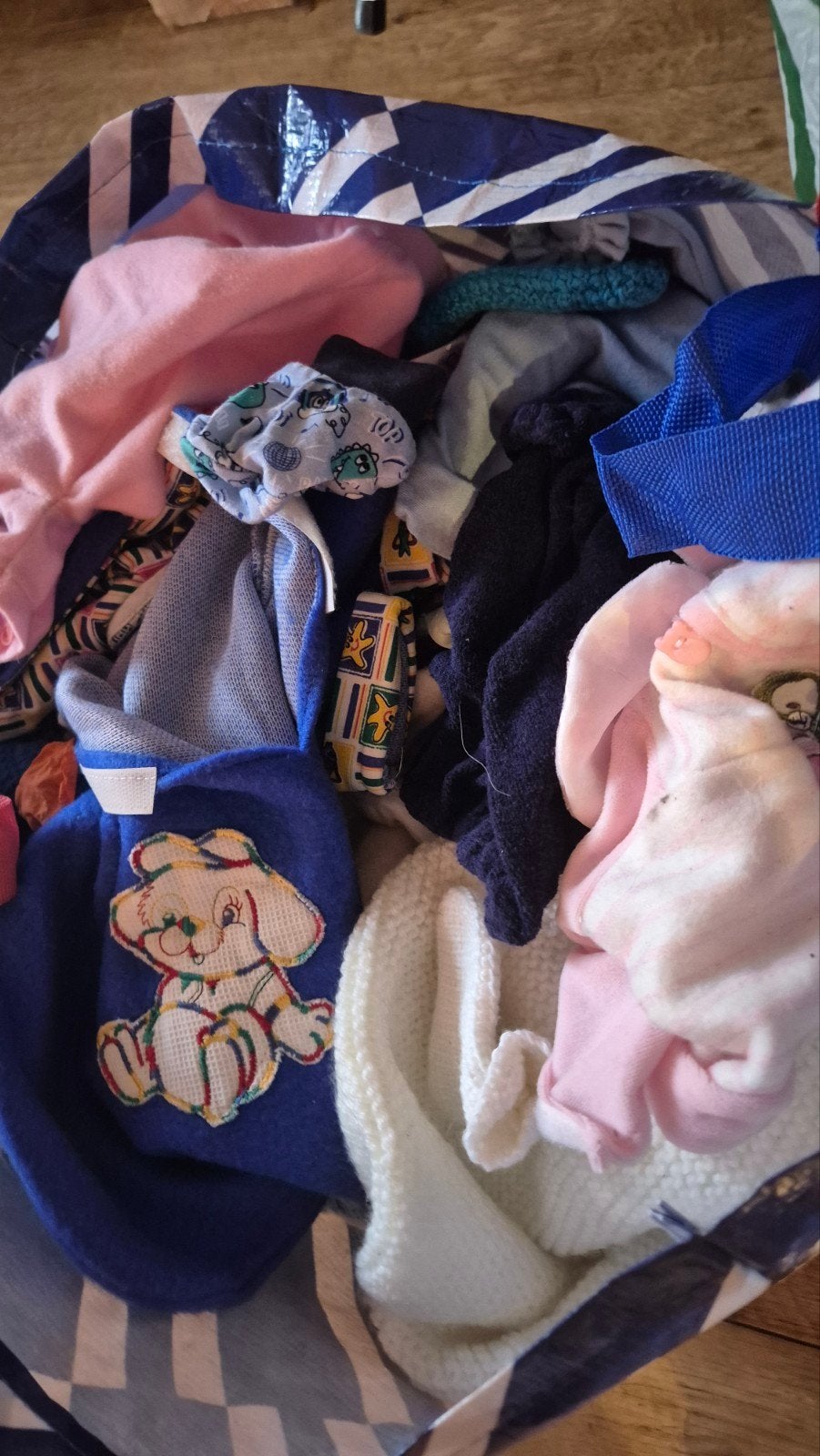 tas vol met poppenkleertjes, Ophalen of Verzenden, Zo goed als nieuw, Babypop