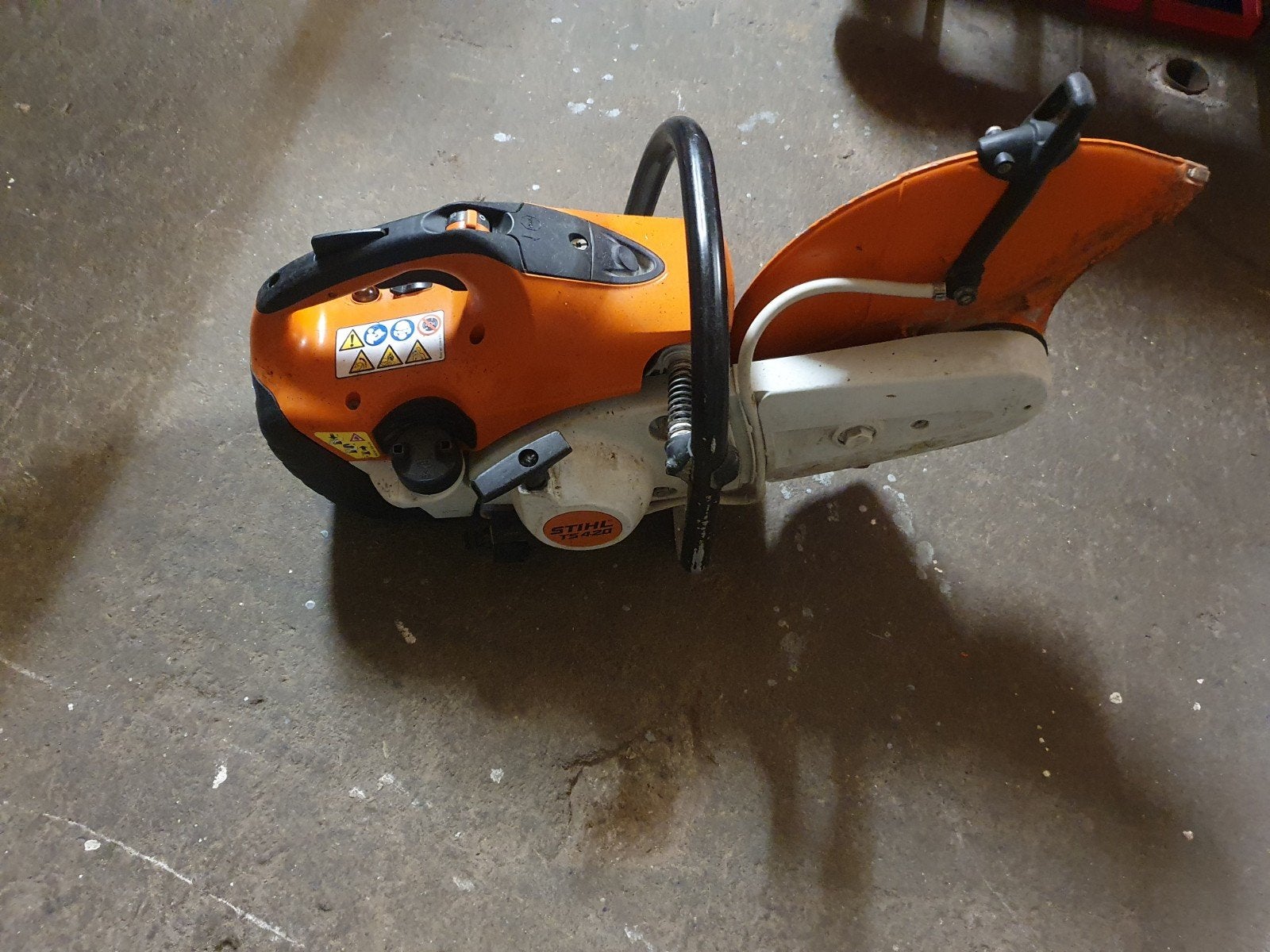 Stihl ts 420 motorslijper, Ophalen, Zo goed als nieuw