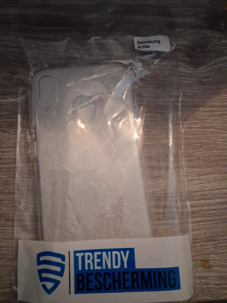 Transparant Hoesje voor Samsung A20e - Nieuw, Ophalen of Verzenden, Nieuw, Overige modellen, Hoesje of Tasje