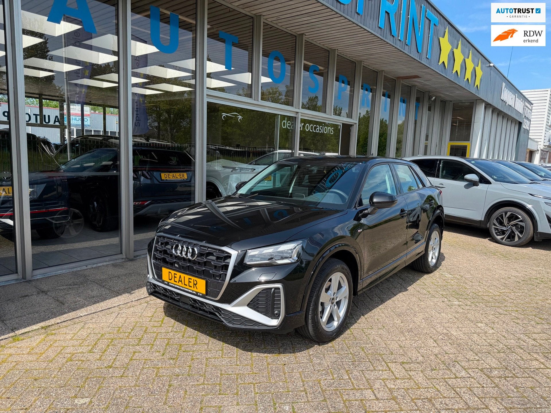 Audi Q2 35 TFSI Pro Line150 PK ELEKTRISCHE ACHTERKLEP , CAME, Auto's, Audi, Stof, 4 cilinders, 150 pk, Zwart