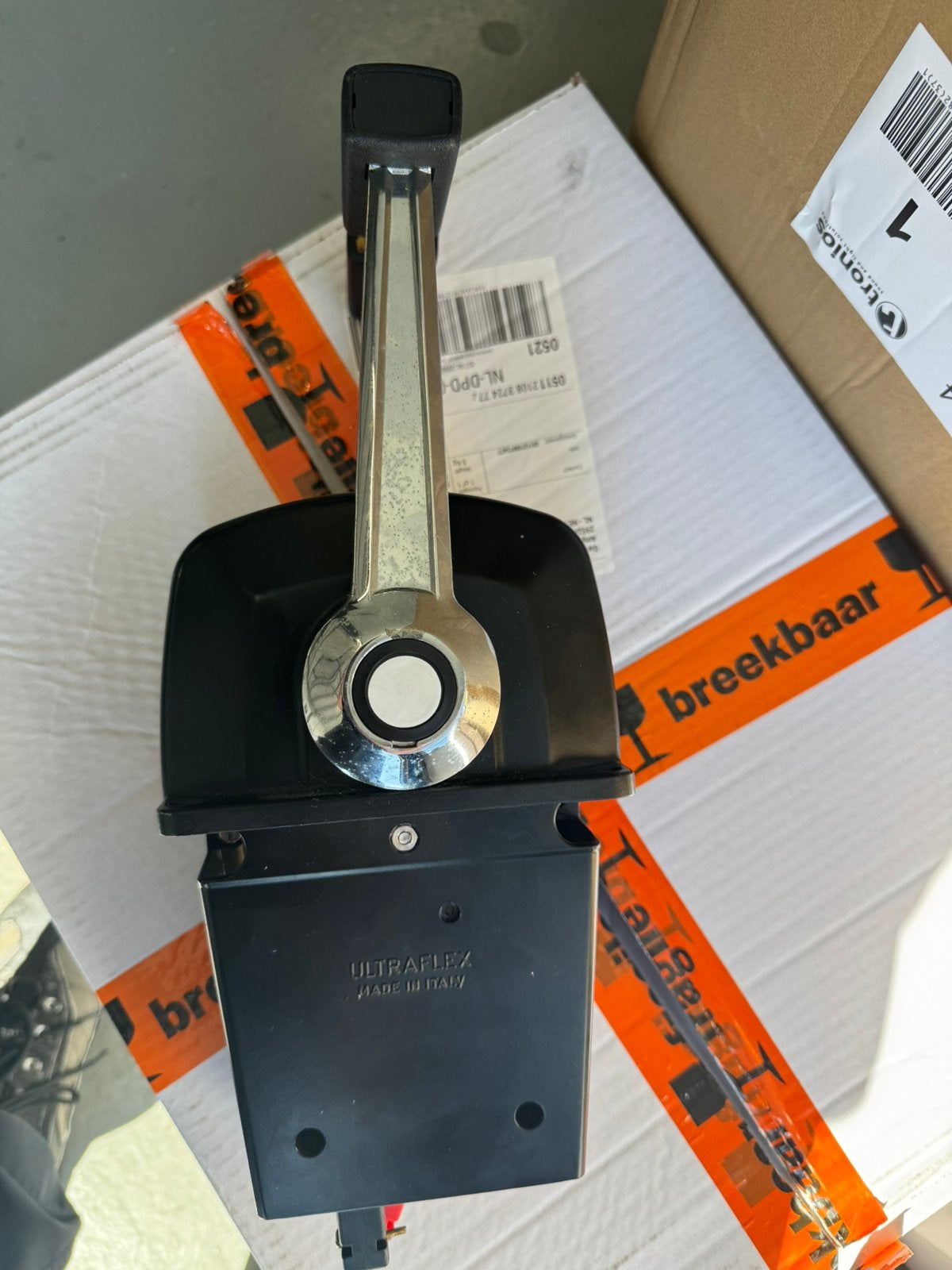 Dubbel gashendel Ultraflex, Ophalen, Zo goed als nieuw, Motor en Techniek