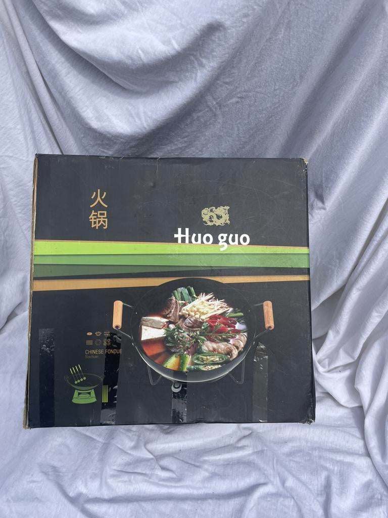 Huo Guo Chinese Fondue Set - Nieuw in Doos, Ophalen of Verzenden, Nieuw, Brander, Fondueset
