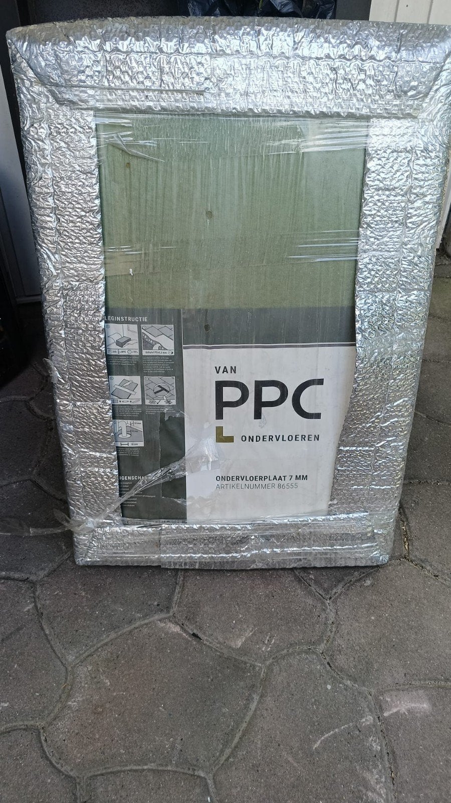 PPC ondervloer platen a 10m2, Ophalen, Overige materialen, 30 cm of meer, 50 tot 150 cm
