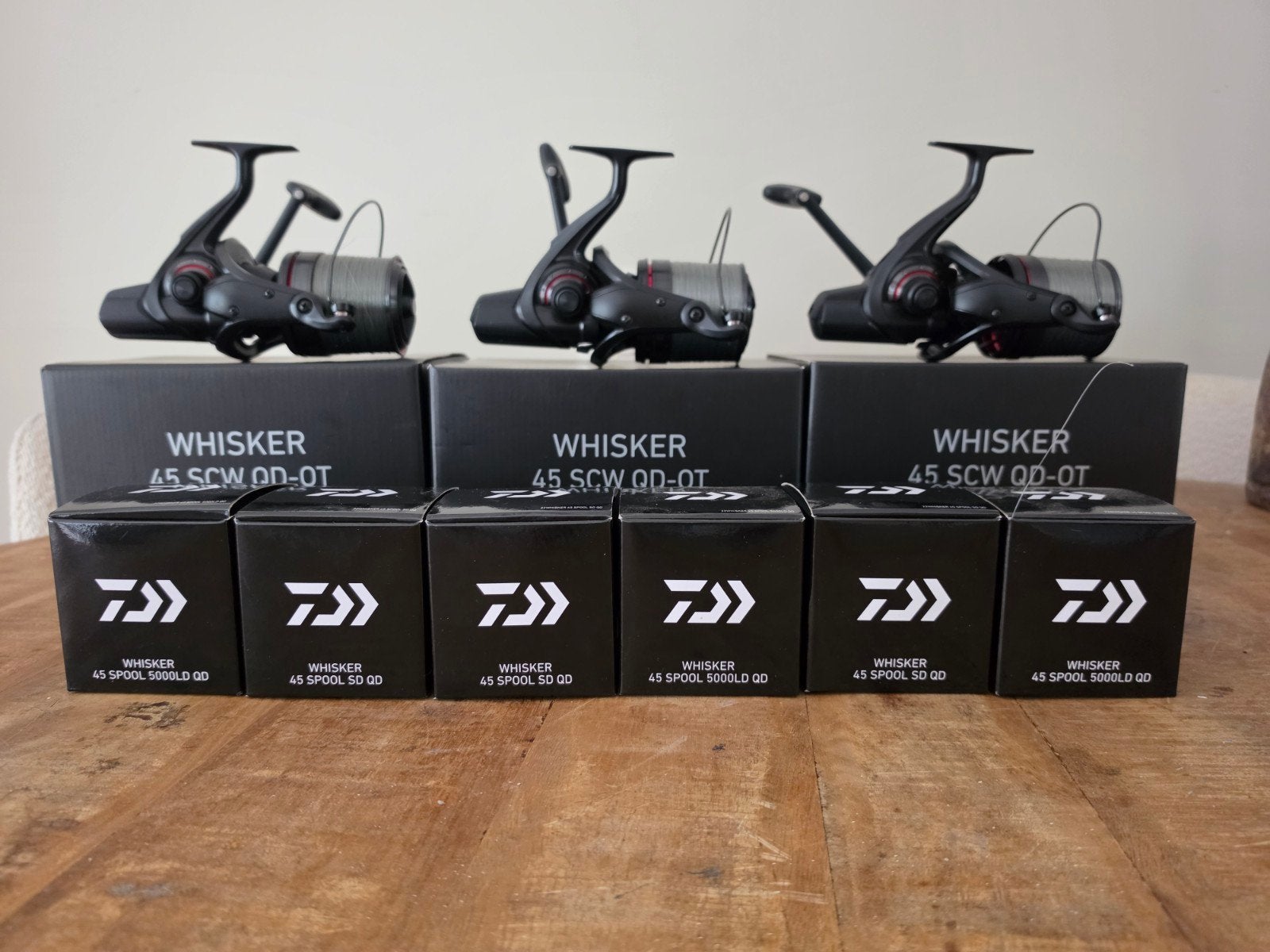 daiwa wisker., Watersport en Boten, Ophalen, Zo goed als nieuw, Molen