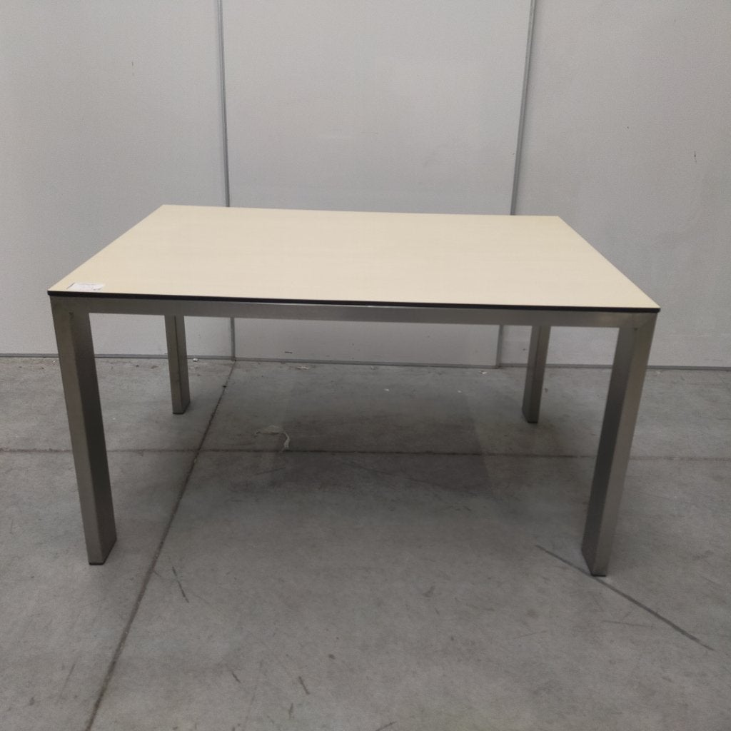 Zeer degelijke tafel RVS frame - 77x140x100 cm, Niet ingevuld, Gebruikt, Niet ingevuld, Niet ingevuld
