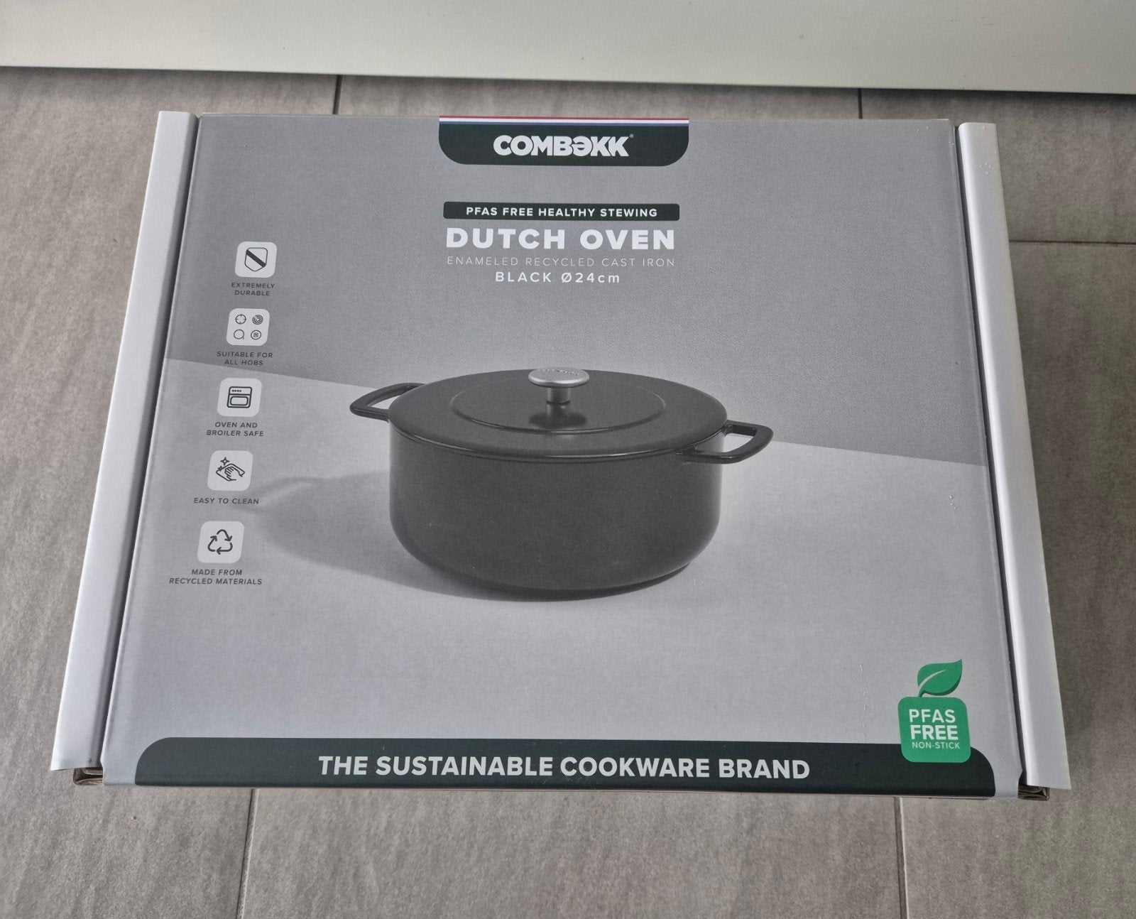 Combekk gietijzeren pan, Huis en Inrichting, Ophalen, Nieuw, Gietijzer