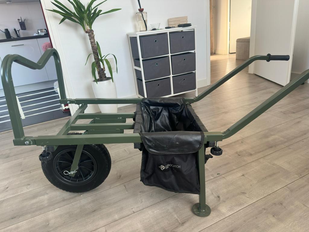 viskar transportkar, Ophalen, Gebruikt