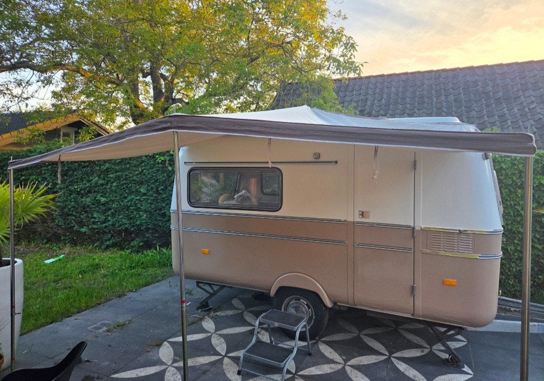 Retro vintage katoenen voortent en/of luifel, Ophalen, Tot en met 2