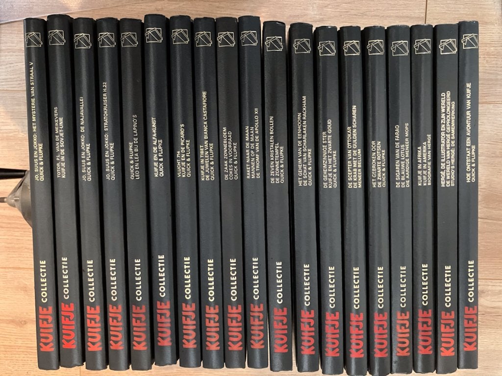 Kuifje collectie, het komplete werk van Hergé, Boeken, Complete serie of reeks, Ophalen of Verzenden, Zo goed als nieuw, Hergé
